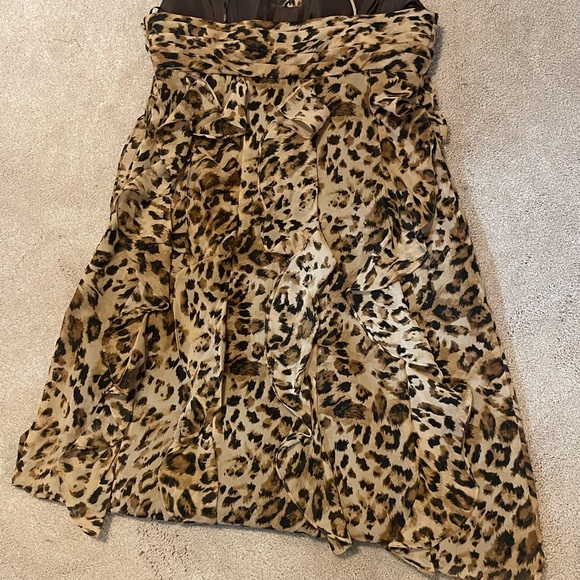 Coldwater Creek Leopard Print Chemise - Picture 2 of 5